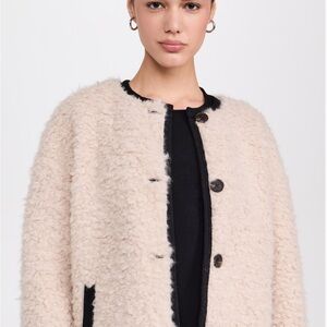 NWT Alex Mill Reversible Polar Bear Jacket